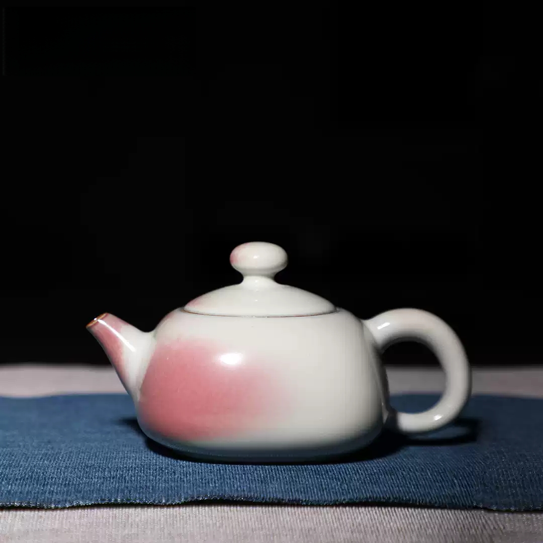 大师手签款钧瓷茶壶泡茶壶陶瓷功夫茶壶孔家钧窑单壶